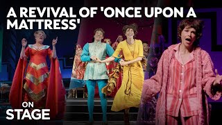 Starstudded cast gives inside peek at revised Once Upon a Mattress on Broadway  Spectrum News [upl. by Ayhtak]