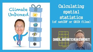 Calculating spatial statistics of netCDF files  Dont make this mistake [upl. by Anelram]