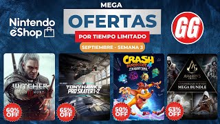 PROMOCIONES EN JUEGOS QUE DEBES TENER EN TU COLECCIÓN  Nintendo Switch  Septiembre Semana 3 [upl. by Fiel]