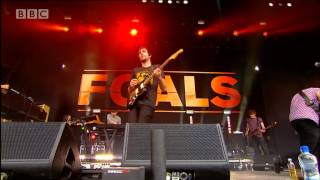 Foals  Inhaler at Radio 1s Big Weekend 2013 [upl. by Sayres]