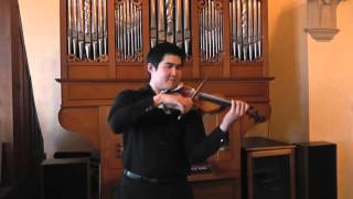 Bach Partita No 2 BWV 1004 V Ciaccona [upl. by Varney]