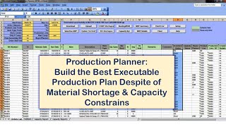 The Easy Way to Build and Manage Production Schedule in QAD [upl. by Nisaj]