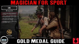 【RDR2】RED DEAD REDEMPTION 2  31 マジシャンの遊びMagicians for Sport（金メダルGOLD MEDAL） [upl. by Alrep]