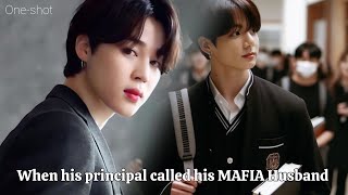 req When his principal calls his mafia husband  Jikook FF  Top Jimin  jikookff [upl. by Rabin]