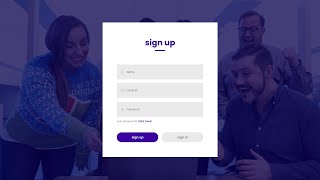 How To Make A Website With Login And Register Page  HTML CSS amp Javascript [upl. by Kylynn678]