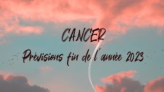 ♋ CANCER ♋  Prévisions octobre novembre décembre 2023 [upl. by Iggie]