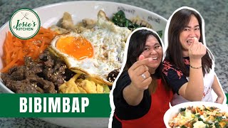 How To Korean Bibimbap  Easy Bibimbap Recipe  Korean Mixed Rice Recipe  Love Josie Ep 38 [upl. by Oilime]