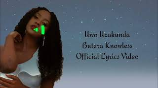 Butera KnowlessUwo Uzakundaofficial video2024 [upl. by Airotciv]