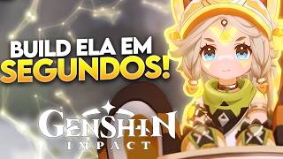 Você PRECISA Da KACHINA Build Super Fácil Em 10 MINUTOS Dps amp Suporte  Genshin impact NATLAN [upl. by Kolk371]