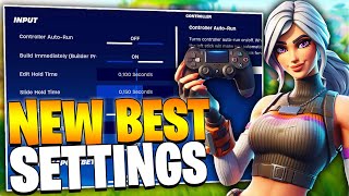 New BEST Controller Settings in Fortnite Chapter 5 PS4PS5XboxPC [upl. by Noell]