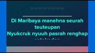 Di Maribaya  Darso  Karaoke Pop Sunda [upl. by Feilak609]