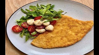 Recette escalope milanaise [upl. by Sakul654]