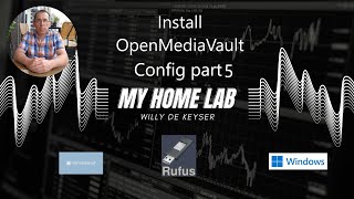 My Home Lab  OpenmediaVault 7  Config part 5  Create and test SMB CIFS [upl. by Ainek]