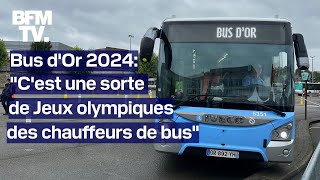 60 conducteurs de bus en compétition pour élire le meilleur chauffeur au Bus dOr 2024 [upl. by Powe]