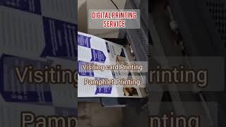 DIGITAL PRINTING SERVICE visitingcard digital pamphlet printing smallbusiness digital [upl. by Bonis]