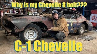 Converting my 8 bolt Chevelle back to 5 bolt pattern how to redrill axles to different bolt pattern [upl. by Dreda]