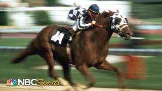 Secretariats recordbreaking 1973 Kentucky Derby run FULL RACE  NBC Sports [upl. by Enrev131]