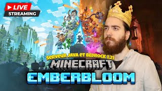 Rediff Live FR🔴 MINECRAFT Emberbloom notre SERVEUR en 121 JAVA et BEDROCK  18 [upl. by Brittain699]