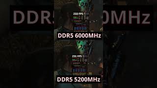 DDR5 5200MHz vs 6000MHz COMPARISON Test ddr ddr5 [upl. by Otanod]