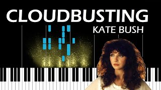 CLOUDBUSTING Kate Bush  Piano Cover by trigi101 [upl. by Ayocat]