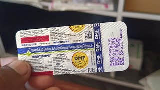 Monticope Tablet BenefitsSideEffects  Levocetirizine 5mg Montelukast 10mg  Mankind [upl. by Ninetta93]