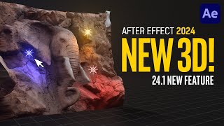 After Effects 241 New Feature Easy Image To 3D [upl. by Reviel]