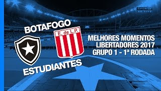 Melhores Momentos  Botafogo 2 x 1 Estudiantes  Libertadores  14032017 [upl. by Allimrac922]