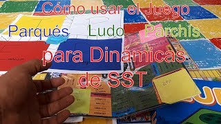 Cómo usar el Parqués o Ludo en Capacitaciones de Seguridad y Salud en el Trabajo [upl. by Ayenet582]