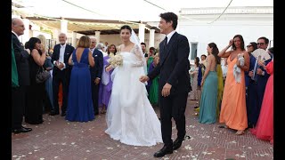 Wedding sullisola di Capri le immagini del matrimonio di Alessandra Mastronardi ad Anacapri [upl. by Polito295]