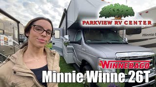 WinnebagoMinnie Winnie26T Cool Mist  by Parkview RV Center of Smyrna Delaware [upl. by Eissirk]