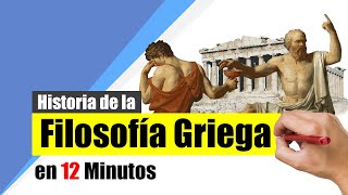 La FILOSOFÍA GRIEGA  Resumen  Los presocráticos los sofistas Sócrates Platón Aristóteles [upl. by Mcbride]