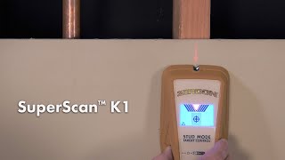 How to Find Studs with Zircon SuperScan K1 Advanced Stud Finder with Target Control Technology [upl. by Olotrab479]