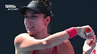 Australian Open 2024  Océane Dodin  quotJai commencé à voir les araignées avec mes 3 balles ratéesquot [upl. by Sugar]