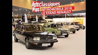 Rétromobile 2018  le stand Renault vu par Auto Plus Classiques [upl. by Aileen]