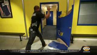 Rampage Jackson dosent like blue doors [upl. by Rome]