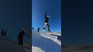 Small Terrain Park Snowboarding [upl. by Etnovert]