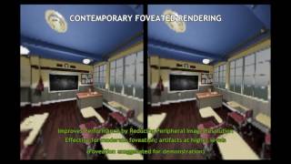 NVIDIA PerceptuallyBased Foveated Rendering for VR [upl. by Idnaj]