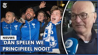 Spakenburg uitzinnig Maar gaan niet op zondag naar De Kuip [upl. by Ysnat]