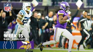 LARGEST COMEBACK IN HISTORY Indianapolis Colts vs Minnesota Vikings  2022 Week 15 Game Highlights [upl. by Amena]