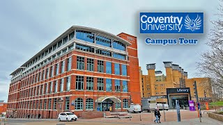 Coventry University  Campus Tour 2023  City Center  कोवेंट्री यूनिवर्सिटी  Student Tales UK [upl. by Akinehs]