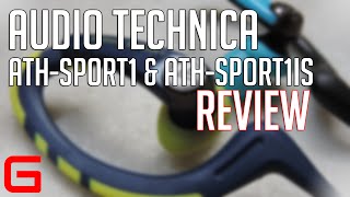 AudioTechnica ATHSPORT1 amp ATHSPORTiS review [upl. by Ettenil]