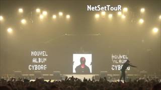 Nekfeu révèle son nouvel album surprise Cyborg en plein concert à Bercy [upl. by Haissem38]