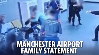 Manchester Airport Incident  family press conference [upl. by Audrit]