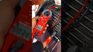 3 Phase Motor Ampere checking shorts ytshorts viralvideo electric electrical [upl. by Phillipe359]