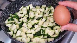 Se avete zucchine e uova dovete fare questa ricetta cena veloce e deliziosa 😋😋 [upl. by Nareik]