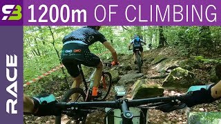 Full MTB Race 1200 Meters Of Climbing Great Descends [upl. by Aniles]