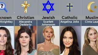 Religion of Hollywood Actresses [upl. by Akinej]