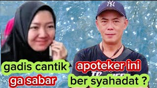 ber syahadatnya wanita cantik sang apoteker√ bikin semua yang hadir terharu mualaf [upl. by Lam]