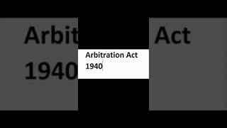 Arbitration Act 1940 section 12 to 19 in urdu [upl. by Elysia798]