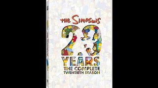 Opening amp Closing to The Simpsons The Complete Twentieth Season 2009 DVD Disc 1 [upl. by Hertberg]